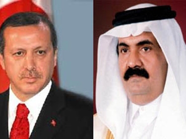 امير قطر في ضيافة اردوغان لبحث الشان السوري