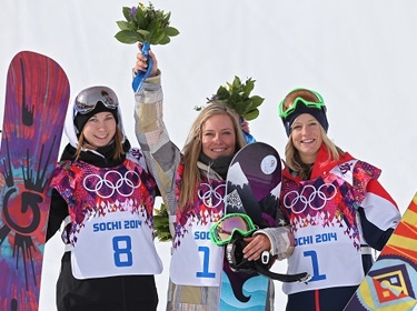الأمريكية أنديرسون تحرز الذهبية لمسابقة التزلج في سوتشي 2014