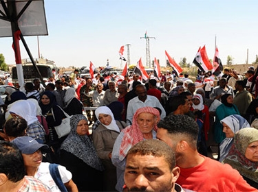 1500 families return to al-Housseiniyeh after 3-year displacement forced by terrorists