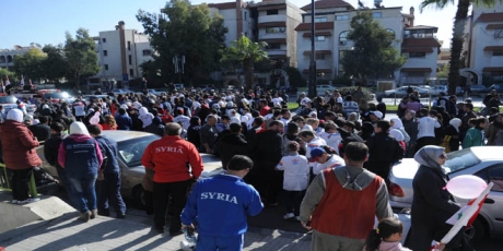 Syrian Special Olympics organizes a race on Int’l Day of Persons with Disabilities  