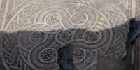لوحة فسيفساء من القرن الرابع للميلاد في وادي بردى 