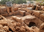 اكتشاف معصرتين بيزنطيتين في إدلب
