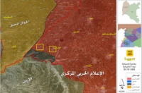 بالخريطة سيطرة الجيش العربي السوري على بلدة الشجرة وقرية عابدين في ريف درعا الشمالي الغربي