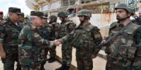 بتوجيه من الرئيس الأسد.. العماد أيوب يزور بعض الوحدات العسكرية في المنطقة الجنوبية