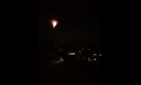  فيديو - لحظة إسقاط طائرة مسيرة فوق بلدة عقربا