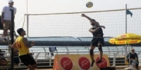 بطولة الكرة الطائرة الشاطئية مستمرة في اللاذقية