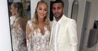 زواج نجم مانشستر سيتي الجزائري رياض محرز من عارضة أزياء 