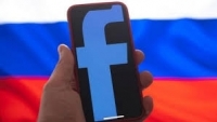 السلطات الروسية تحد جزئيا من قدرة الوصول إلى فيسبوك بسبب رقابة الموقع على الاعلام الروسي