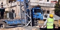 إنهاء أعمال الربط الكهربائي بين مدينة معرة النعمان وخان شيخون بريف إدلب  