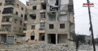 حلب:انهيار مبنى بحي الأعظمية وانتشال الضحايا مستمراً