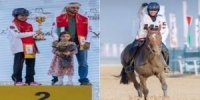 الفارسة السورية ماسة عدنان تحرز المركز الثاني لكأس رئيس دولة الإمارات للقدرة