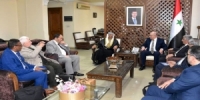 وزير الصناعة يبحث مع المزروعي التصنيع الزراعي الغذائي