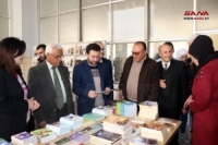 افتتاح معرض الكتاب في جامعة حلب