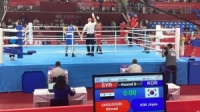 ملاكمنا أحمد غصون يفوز على الكوري الجنوبي في أولى نزالاته في دورة الألعاب الآسيوية