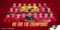 ناشئات سورية لكرة القدم يحرزن لقب بطولة اتحاد غرب آسيا
