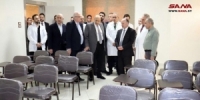 وضع قسم العينية بمشفى حلب الجامعي بالخدمة بعد إعادة تأهيله