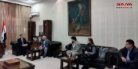 وزير التربية يبحث مع رئيس منظمة اتحاد العالم المسيحي التعاون التربوي بين سورية وروسيا