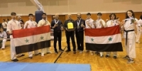 ذهبية وفضيتين وست برونزيات سورية في البطولة العربية الثانية للكيوكوشنكاي