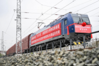 إنطلاق أول قطار صيني من شانغهاي الى أوروبا هذا العام