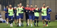 منتخب سورية الأول بكرة القدم يتحضر للقاء منتخب أوزبكستان في افتتاح مشاركته بكأس آسيا