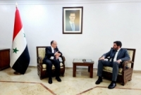 الوزير إبراهيم يبحث مع سفير أبخازيا بدمشق علاقات التعاون العلمي والبحثي .