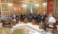 لقاء لتعزيز التعاون بين محافظة طرطوس ومنطقة الشيخ بدر