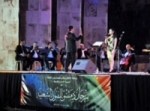 فرقة الموسيقا العربية تحيي خامس أيام مهرجان دمشق للفنون الشعبية على مسرح قلعة دمشق   