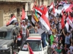 سوريو الجولان وفلسطينيو نابلس يحتفلون بفوز الدكتور بشار الأسد بالانتخابات الرئاسية