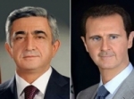 الرئيس الأسد يتلقى برقية تهنئة من رئيس جمهورية أرمينيا يعرب فيها عن أمله بتمكن سورية من استعادة الأمن والاستقرار
