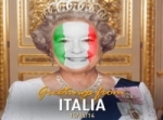 صورة للملكة اليزابيث تثير الجدل بعد فوز إيطاليا على إنجلترا